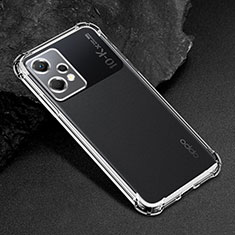 Silikon Schutzhülle Ultra Dünn Tasche Durchsichtig Transparent T12 für Oppo K10X 5G Klar