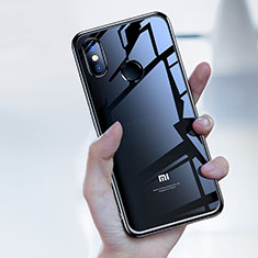 Silikon Schutzhülle Ultra Dünn Tasche Durchsichtig Transparent T12 für Xiaomi Mi 8 Klar