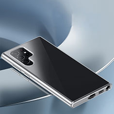 Silikon Schutzhülle Ultra Dünn Tasche Durchsichtig Transparent T13 für Samsung Galaxy S21 Ultra 5G Klar