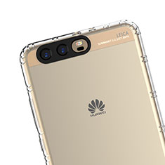 Silikon Schutzhülle Ultra Dünn Tasche Durchsichtig Transparent T14 für Huawei P10 Plus Klar