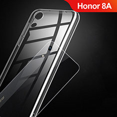 Silikon Schutzhülle Ultra Dünn Tasche Durchsichtig Transparent T14 für Huawei Y6 Pro (2019) Klar