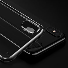 Silikon Schutzhülle Ultra Dünn Tasche Durchsichtig Transparent T16 für Apple iPhone Xs Klar
