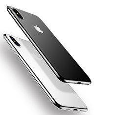 Silikon Schutzhülle Ultra Dünn Tasche Durchsichtig Transparent T22 für Apple iPhone Xs Klar