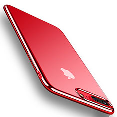 Silikon Schutzhülle Ultra Dünn Tasche Durchsichtig Transparent T25 für Apple iPhone 7 Plus Klar