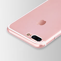 Silikon Schutzhülle Ultra Dünn Tasche Durchsichtig Transparent Z01 für Apple iPhone 8 Plus Klar