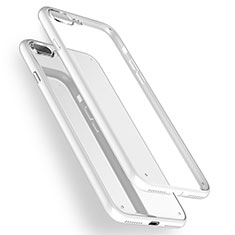 Silikon Schutzhülle Ultra Dünn Tasche Durchsichtig Transparent Z04 für Apple iPhone 8 Plus Klar