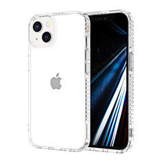 Silikon Schutzhülle Ultra Dünn Tasche Flexible Hülle Durchsichtig Transparent YJ2 für Apple iPhone 13 Klar