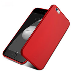 Silikon Schutzhülle Ultra Dünn Tasche G01 für Apple iPhone 6S Plus Rot