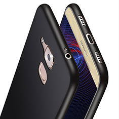 Silikon Schutzhülle Ultra Dünn Tasche S02 für Huawei G9 Plus Schwarz