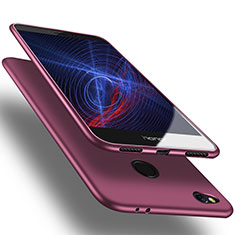 Silikon Schutzhülle Ultra Dünn Tasche S02 für Huawei Honor 8 Lite Violett