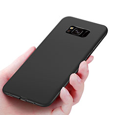 Silikon Schutzhülle Ultra Dünn Tasche S06 für Samsung Galaxy S8 Schwarz