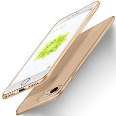 Silikon Schutzhülle Ultra Dünn Tasche Silikon für Apple iPhone 7 Gold