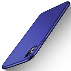 Silikon Schutzhülle Ultra Dünn Tasche Silikon für Apple iPhone Xs Blau