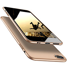 Silikon Schutzhülle Ultra Dünn Tasche U05 für Apple iPhone 6S Plus Gold