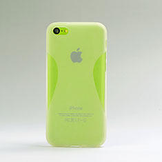 Silikon Schutzhülle X-Line Transparent Tasche Matt für Apple iPhone 5C Weiß