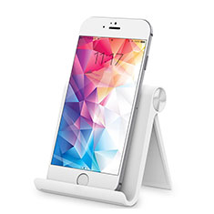 Smartphone Halter Halterung Handy Ständer Universal für Motorola Moto G52j 5G Weiß