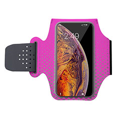 Sport Armband Handytasche Sportarmband Laufen Joggen Universal G04 für Apple iPhone 13 Pink