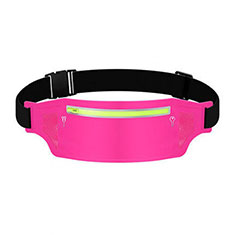 Sport Quertasche Schutz Hülle Laufen Joggen Universal L06 für Huawei Honor 30 Lite 5G Pink