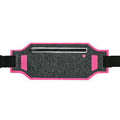 Sport Quertasche Schutz Hülle Laufen Joggen Universal L08 für Motorola Moto G60 Pink