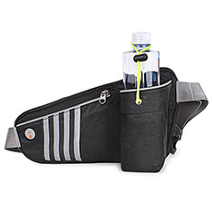 Sport Quertasche Schutz Hülle Laufen Joggen Universal S10 für Motorola Moto G71s 5G Schwarz