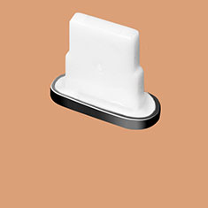 Staubschutz Stöpsel Passend Lightning USB Jack J07 für Apple iPhone 14 Plus Schwarz