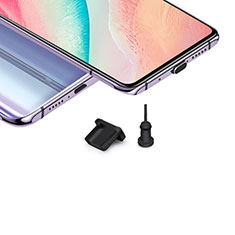 Staubschutz Stöpsel Passend USB-B Jack Android Universal H02 für Samsung Galaxy S20 Plus 5G Schwarz