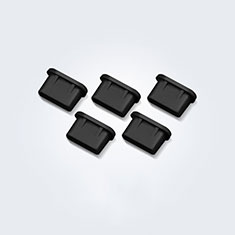 Staubschutz Stöpsel Passend USB-C Jack Type-C Universal 5PCS H01 für Samsung Galaxy S30 5G Schwarz