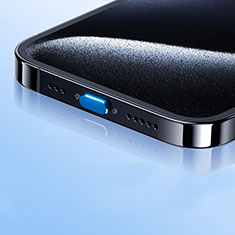 Staubschutz Stöpsel Passend USB-C Jack Type-C Universal H01 für Samsung Galaxy A51 5G Blau
