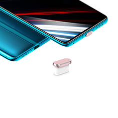 Staubschutz Stöpsel Passend USB-C Jack Type-C Universal H02 für Huawei Mate 40 Pro Rosegold