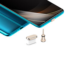 Staubschutz Stöpsel Passend USB-C Jack Type-C Universal H03 für Xiaomi Redmi Note 5 Gold