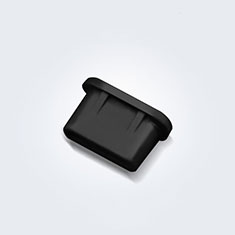Staubschutz Stöpsel Passend USB-C Jack Type-C Universal H11 für Apple iPad Air 5 10.9 (2022) Schwarz