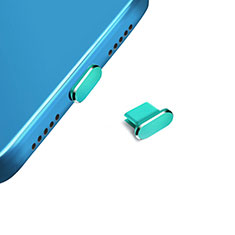 Staubschutz Stöpsel Passend USB-C Jack Type-C Universal H14 für Samsung Galaxy S20 Plus 5G Grün