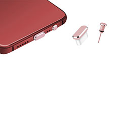 Staubschutz Stöpsel Passend USB-C Jack Type-C Universal H17 für Vivo S1 Pro Rosegold