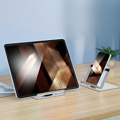 Tablet Halter Halterung Universal Tablet Ständer N02 für Apple iPad 10.2 (2020) Silber