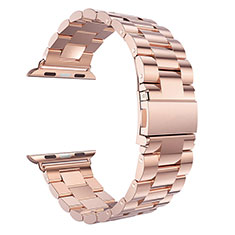 Uhrenarmband Edelstahl Band für Apple iWatch 3 42mm Rosegold