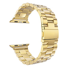 Uhrenarmband Edelstahl Band für Apple iWatch 42mm Gold