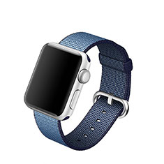 Uhrenarmband Milanaise Band für Apple iWatch 4 44mm Blau