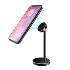 Universal Faltbare Ständer Handy Stand Flexibel B05 für Apple iPhone 6S Schwarz
