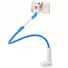 Universal Faltbare Ständer Handy Stand Flexibel T10 für Oneplus 7 Blau