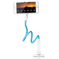 Universal Faltbare Ständer Handy Stand Flexibel T14 für Motorola Moto G30 Hellblau