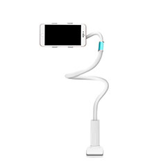Universal Faltbare Ständer Handy Stand Flexibel für Xiaomi Poco X3 Weiß