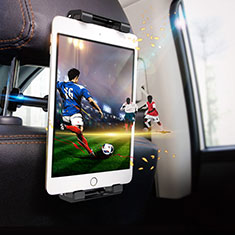 Universal Faltbare Ständer KFZ Halter Halterungung Rücksitz Tablet Halter Halterung B01 für Huawei MediaPad M3 Lite 10.1 BAH-W09 Schwarz