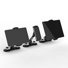 Universal Faltbare Ständer Tablet Halter Halterung Flexibel H11 für Samsung Galaxy Tab 3 7.0 P3200 T210 T215 T211 Schwarz