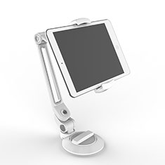 Universal Faltbare Ständer Tablet Halter Halterung Flexibel H12 für Samsung Galaxy Tab 3 7.0 P3200 T210 T215 T211 Weiß