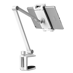 Weiß Universal Faltbare Ständer Tablet Halter Halterung Flexibel K01 für Huawei MatePad 5G 10.4 Weiß
