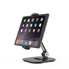 Universal Faltbare Ständer Tablet Halter Halterung Flexibel K02 für Apple iPad Mini 3 Schwarz