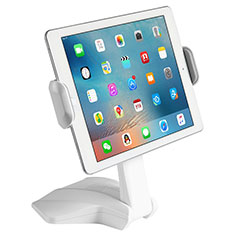 Universal Faltbare Ständer Tablet Halter Halterung Flexibel K03 für Apple iPad Pro 10.5 Weiß
