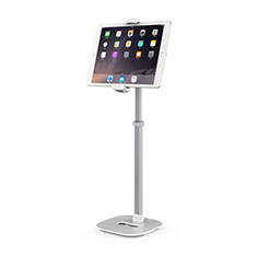 Universal Faltbare Ständer Tablet Halter Halterung Flexibel K09 für Apple iPad Pro 12.9 Weiß