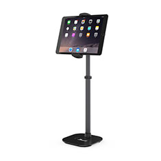 Universal Faltbare Ständer Tablet Halter Halterung Flexibel K09 für Apple New iPad 9.7 (2017) Schwarz