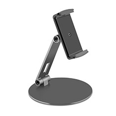 Universal Faltbare Ständer Tablet Halter Halterung Flexibel K10 für Xiaomi Mi Pad Schwarz